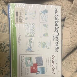 Baby Thank You Cards - Blue